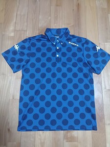 KAPPA GOLF カッパ ゴルフ 半袖ポロシャツ O ネイビー