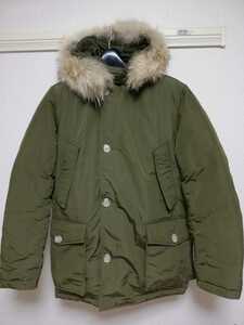 【正規品即決】WOOLRICH ウールリッチ アークティックパーカー ダウンコート Arctic PARKA XS カーキ ダウンジャケット