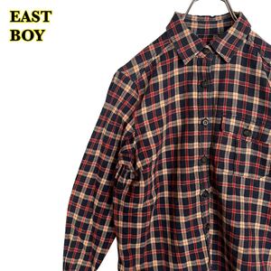 【AY1931】 EAST BOY イーストボーイ　長袖シャツ　チェックシャツ　レディース　サイズ不明