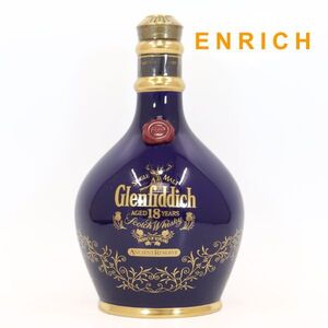 Glenfiddich グレンフィディック 18年 青陶器 スコッチウイスキー シングルモルト SPODEボトル 700ml 43％ / 9825