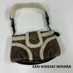 SAN HIDEAKI MIHARA ワンショルダーバッグ　ポーチ　2way