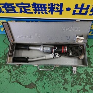 【中古現状品】ジェフコム　DENSAN　DCH-150E　手動式油圧圧着工具