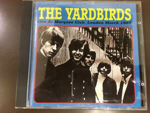 CD/THE YARDBIRDS Live At Marquee Club, London March 1964/ヤードバーズ/中古