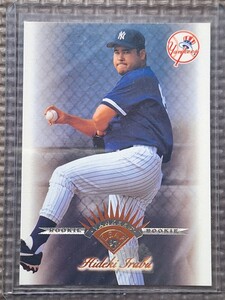 1997 Donruss Leaf #324 HIDEKI IRABU RC New York Yankees Lotte Orions Chiba Lotte Marines