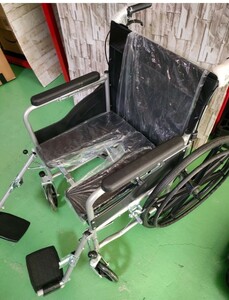 0601/2207 車椅子　折りたたみ　介護　リクライニング　トイレ付　※同梱不可 訳あり品