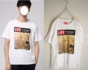 LIFE MAGAZINE COLLECTION ライフマガジンコレクション ON THE MOONＴシャツ☆ Mサイズ