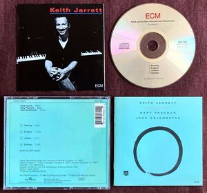 キース・ジャレット/PIANO TRIO/ピアノ・トリオ/ゲイリー・ピーコック/ジャック・ディジョネット/LIVE/KEITH JARRETT/ECM/1987年