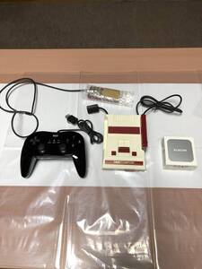 ほぼ原価　中古ファミコンミニ　大きいコントローラ使用可能 ケーブル付替 wii コントローラ１個　ニンテンドークラシックミニ　アダプタ付