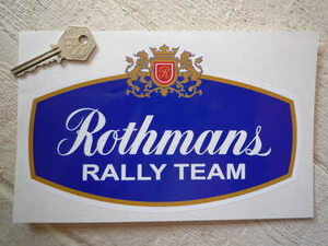 送料無料 Rothmans ロマンズ ステッカー 250mm×150mm