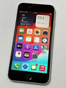 SIMフリー iPhoneSE2 64GB White シムフリー アイフォンSE 2 第二世代 第2世代 ホワイト docomo au UQ softbank SIMロックなし A2296 87%