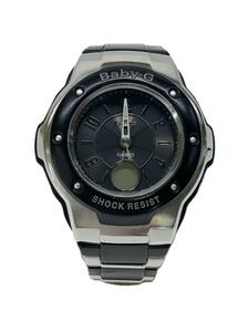 CASIO◆ソーラー腕時計/アナログ/-/BLK/BLK/MSG-3000CJ-1BJF//