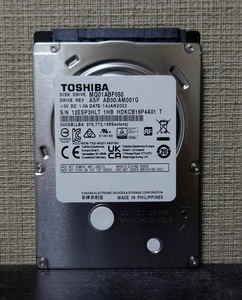 ■未使用品■TOSHIBA製2.5inch AVコマンド対応HDD 500GB MQ01ABF050