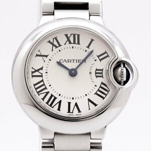 カルティエ Cartier バロンブルー W69010Z4 Ballon Bleu クオーツ 腕時計 レディース 白