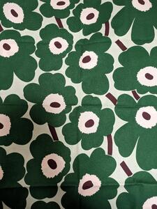 マリメッコ marimekko ファブリック生地 ピエニウニッコ　廃盤グリーン