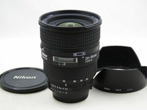 [21932Z4]★新品級美観★NIKON AF NIKKOR 20-35mm F2.8 フード付き