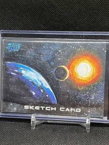 1/1 1of1 スケッチカードdon mark sketch cosmic