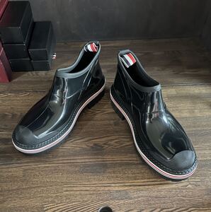 THOM BROWNE トムブラウン rwb トリコロール レインブーツ 長靴 　シューズ 