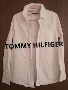 TOMMY HILFIGER 長シャツ レディース/白 M