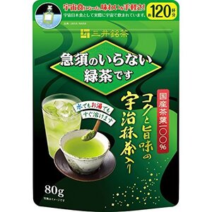 三井銘茶 急須のいらない緑茶です 80g