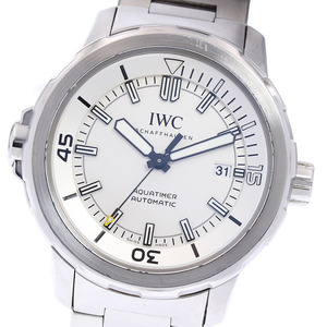 IWC IWC SCHAFFHAUSEN IW329004 アクアタイマー デイト 自動巻き メンズ _840357