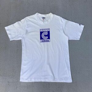 vintage adidas アディダス　Tシャツ　半袖　デカロゴ　ゆるダボ　古着