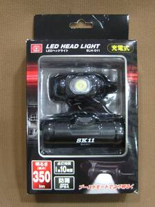 M2-076◆即決 未開封 パッケージ難あり GENTOS 充電式 LED ヘッドライト SLH-011