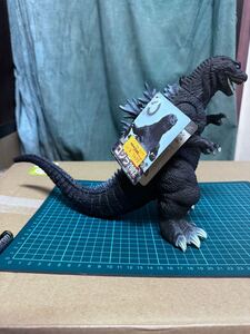 ゴジラ　ソフビ　GODZILLA バンダイ　BANDAI 東宝　特撮　ヒーロー　ゴジラ2002 タグ付き　2001 怪獣　当時物　ムービーモンスターシリーズ