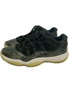 NIKE◆AIR JORDAN 11 RETRO LOW/エアジョーダンレトロロー/ブラック/528895-010/27cm