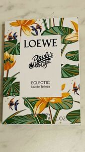 LOEWE ECLECTIC EAU de Toilette ロエベ　香水　パウラズ　イビサ　エクレクティックオードゥトワレ　スペイン製　※非売品