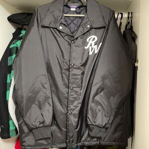 Rottweiler RW ASW COACH JACKET【BLACK】 ロットワイラー RW23A0108 L 黒 コーチジャケット