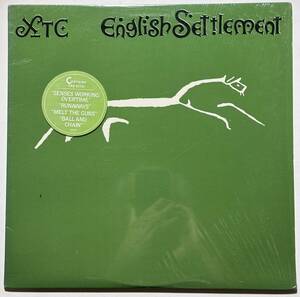 XTC・English Settlement　US Original LP w./ shrink, w/sticker