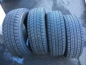 溝アリ4本セット１７年ダンロップウィンターマックスSJ8　235/60R18ハリアーレクサスRXエクストレイルCX-5CX-8RAV4CZ-R