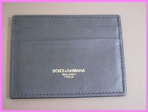  DOLCE&GABBANA ドルチェ&ガッバーナ カードケース パスケース 中古 2501☆E-1707☆