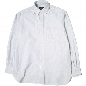 PALACE x BEAMS PLUS パレス ビームスプラス 24AW BUTTON DOWN SHIRTS ストライプオックスフォード ボタンダウンシャツ 38-11-0921-791 L