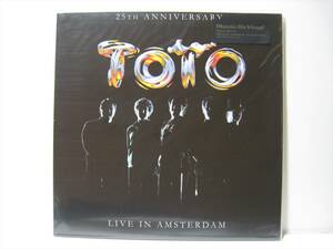 【LP】 TOTO / ★新品未開封 180g盤★ 25TH ANNIVERSARY LIVE IN AMSTERDAM EU盤 2枚組 ライヴ・イン・アムステルダム BOBBY KIMBALL