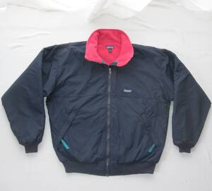 ☆デッド 90s パタゴニア シェルドシンチラジャケット (L)　/ USA製 patagonia / パイル / グリセード mars パフボール ダスパーカ