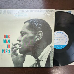 US our man in paris dexter gordon bud powell van gelder RVG record レコード LP アナログ vinyl JAZZ bluenote ブルーノート