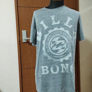 ビラボン　BILLABONG　半袖 Tシャツ　サイズL グレー