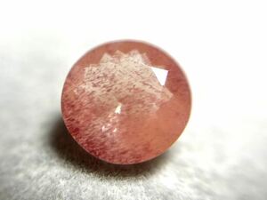 ★100円スタート★ アンデシン 2.82ct 10mm ラウンド　天然グリーンオレンジ　宝石　アフリカ