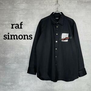 『raf simons』 ラフシモンズ (L) デニムシャツジャケット