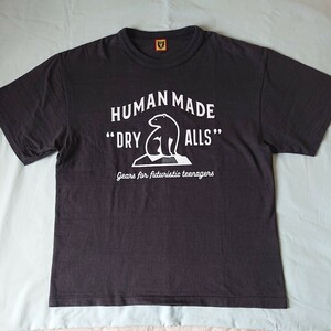 HUMAN MADE ヒューマンメイド Tシャツ XL ブラック 