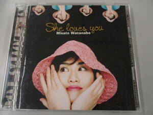 【中古】She loves you [CD] 渡辺美里　シーラブズ　ユー　