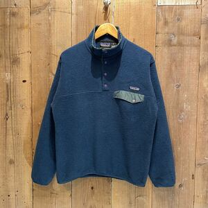 【サイズ S】 90s Patagonia スナップT フリース シャツ シンチラ ジャケット ビンテージ パタゴニア アメリカ古着 USA メキシコ製 80s