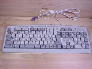 □Yc/540☆富士通 FUJITSU☆PS/2キーボード☆KB-0325☆動作不明☆ジャンク