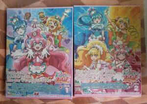 デリシャスパーティープリキュア Blu-ray初回版１＆２巻未開封品