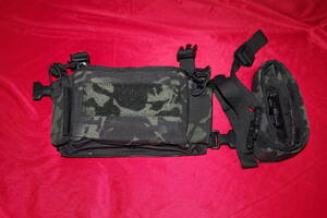 実物！新品！マルチカム　ブラック！【Haley Strategic D3CRM Micro Chest Rig】 Spiritus Systems/T.Rex Arms/Ferro Concepts