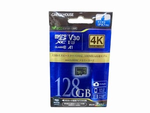 期間限定セール 【未使用】 グリーンハウス GREEN HOUSE microSDXCカード GH-SDM-YMUB128G