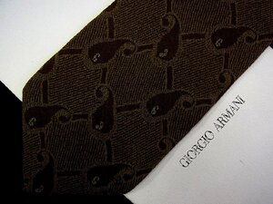 ♪今週の特売980円～♪2317♪良品【GIORGIO ARMANI】アルマーニ【ペイズリー 柄】ネクタイ♪