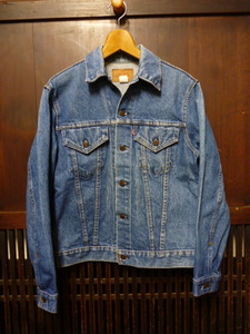 USA古着　80s Levis 70505 38 デニムジャケット リーバイス ジージャン アメリカ製