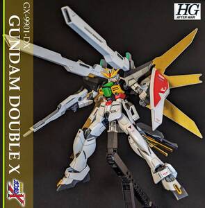 HGAW ガンダムダブルエックス　塗装完成品（機動新世紀ガンダムX）